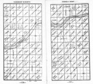 Township 16 N. Range 4 W., Cimarron River, North Central Oklahoma 1917 Oil Fields and Landowners